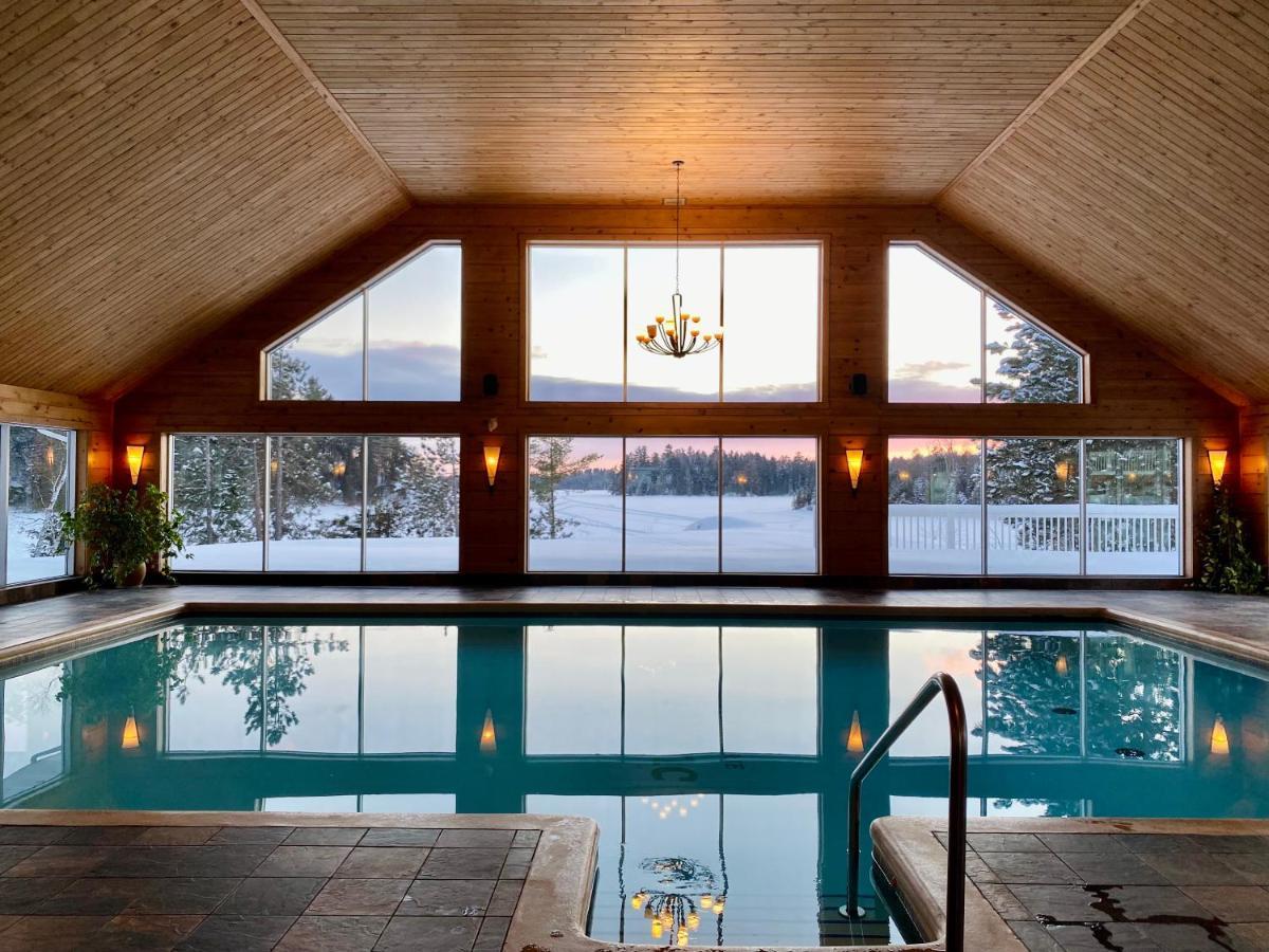 Pourvoirie Du Lac Blanc Saint-Alexis-des-Monts Eksteriør bilde